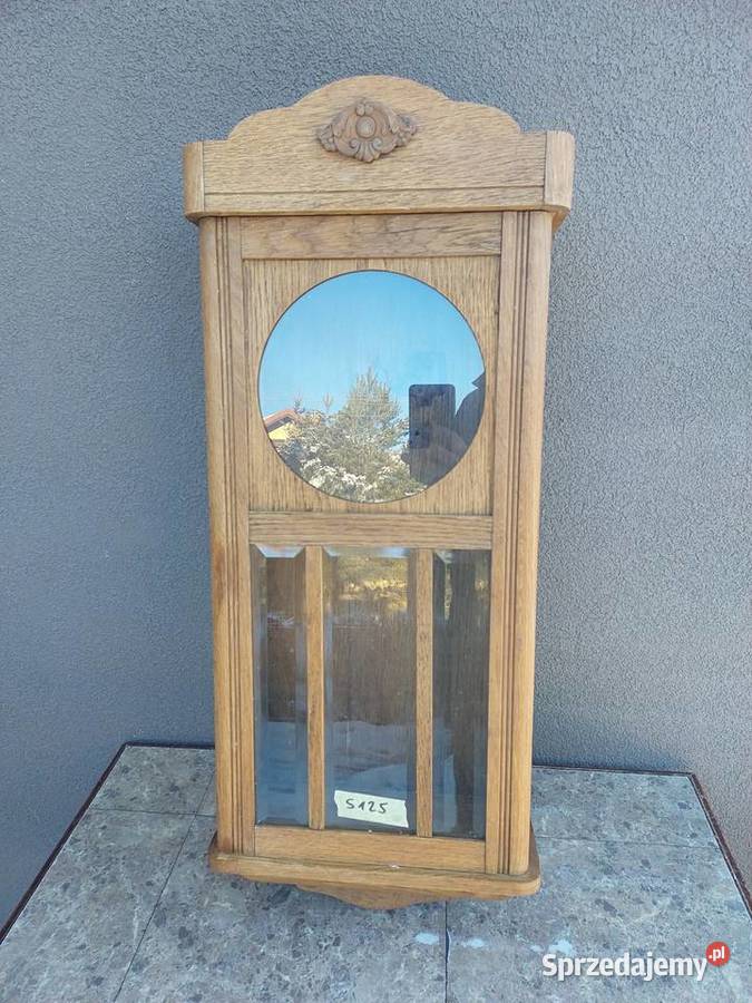 S125 Skrzynia obudowa starego zegara witrynka sprzedam