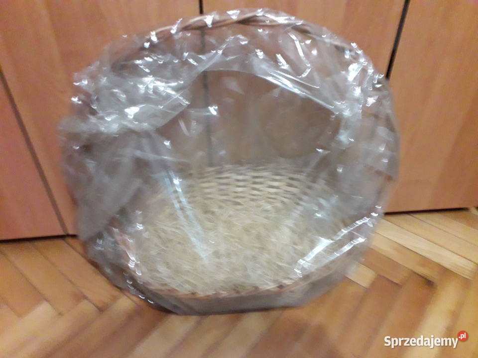 Koszyk na dekoracje prezenty wiklinowy owalny ok Kraków sprzedam