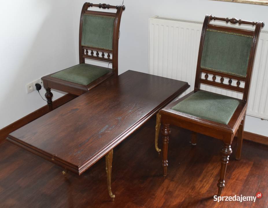 Sprzedam krzesła antyczne z ławą Opole opolskie sprzedam