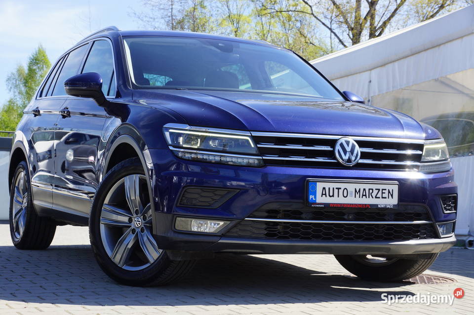 Volkswagen Tiguan 20 TDI CR 190 4x4 Virtual Tiguan Nowy Sącz