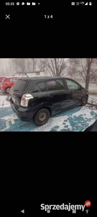 Toyota Corolla Verso 22 d cat2007rStan tech dolnośląskie Wałbrzych