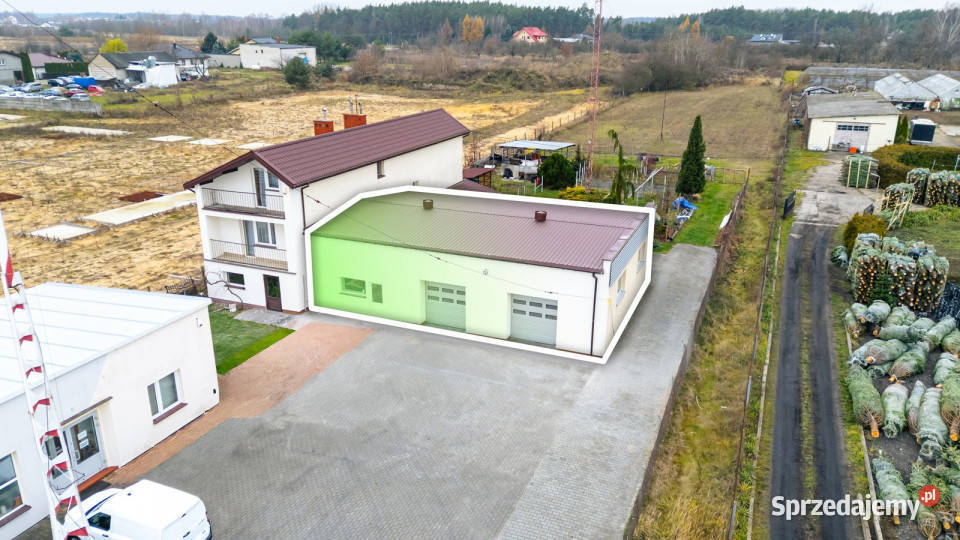 Lokal trasie E7 pod serwis usługi magazyn Wynajem Tarczyn