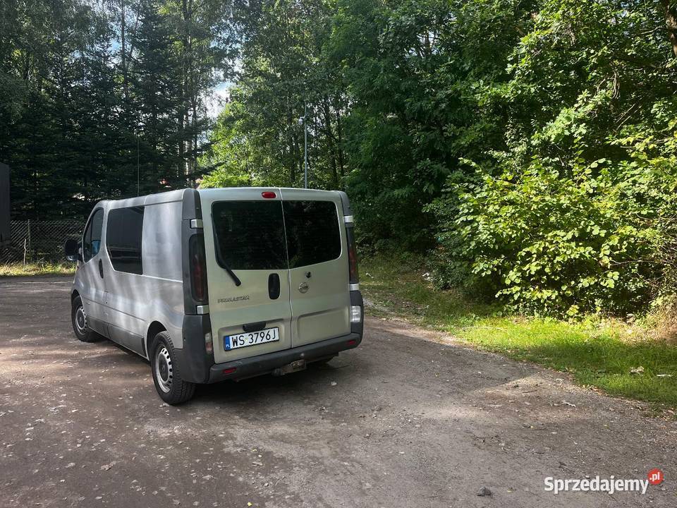 Nissan primastar 19 klima 6 osob hak diesel mazowieckie Siedlce