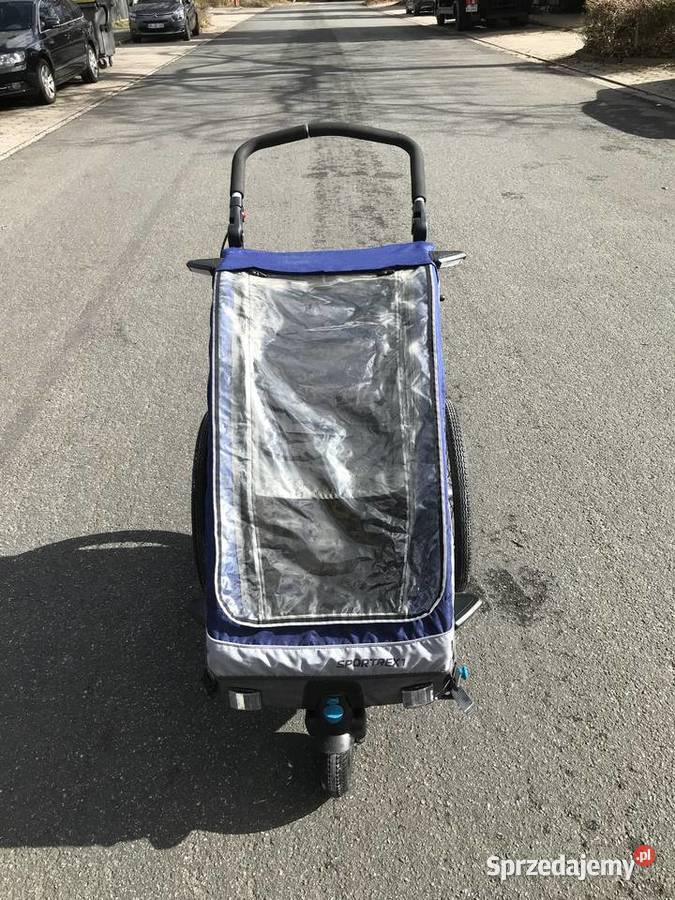 Przyczepka rowerowa Qerido Sportrex1 limited Dla Dziecka Kranów sprzedam