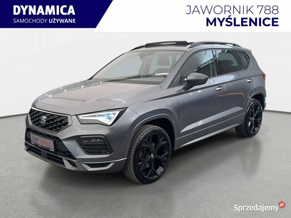 Seat Ateca VAT 23 FR 20TDI 150 DSG 2022 r salon elektryczne lusterka Ateca Myślenice