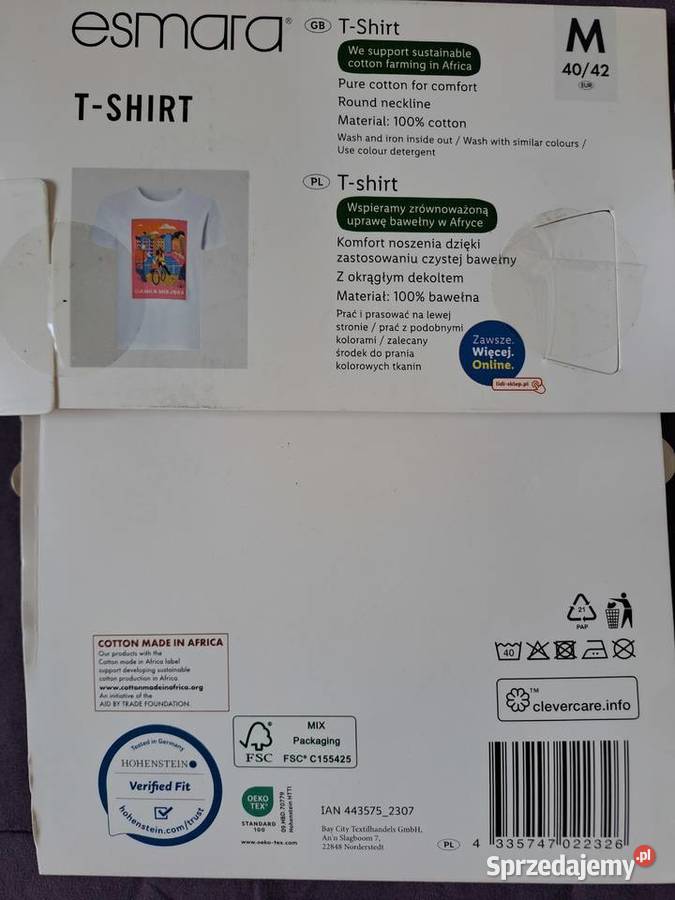 Lidl Esmara Tshirt Koszulka Damska Damka Miejska mazowieckie Warszawa