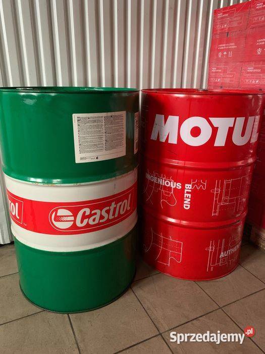 Puste beczki Castrol i Motul małopolskie Kraków sprzedam