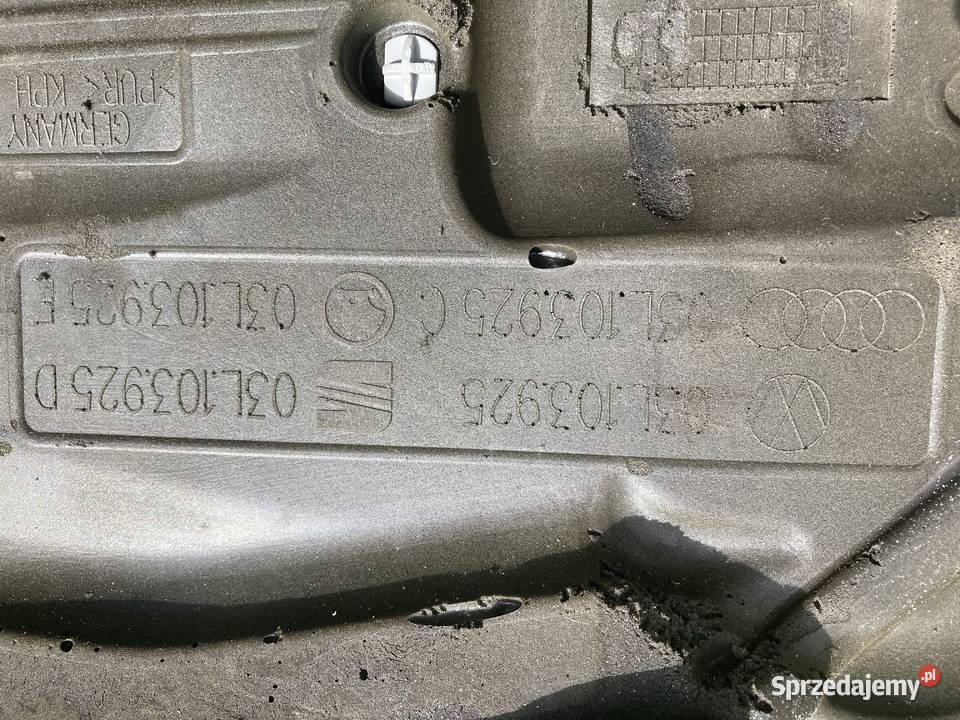Płyta pokrywa silnika 03l 103 9250 tdi Wolsztyn