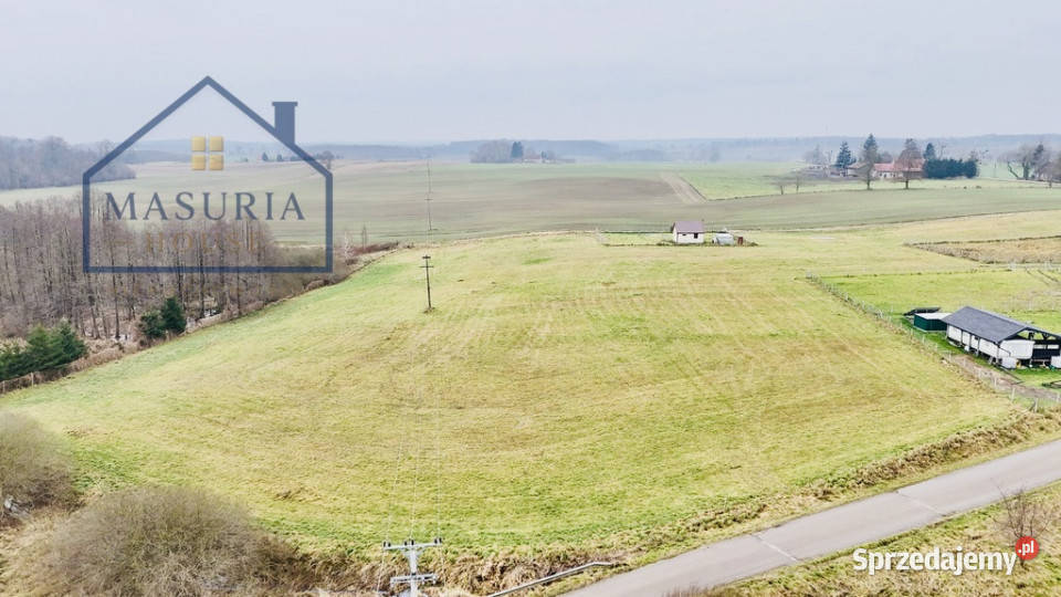 Działka jeziora Ruda Woda warmińsko-mazurskie sprzedam