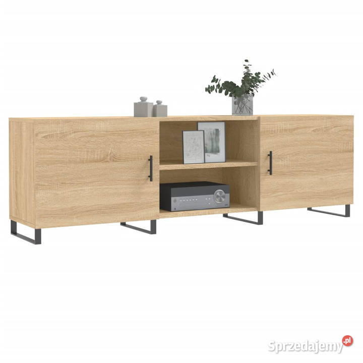Szafka TV dąb sonoma 150x30x50 materiał Warszawa