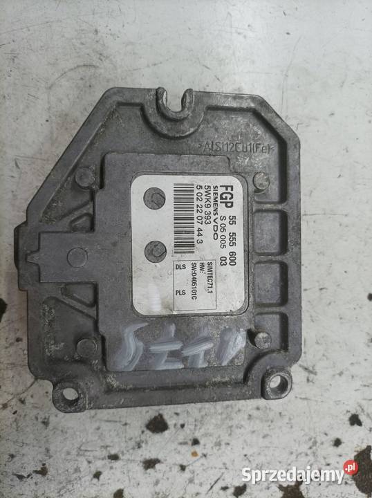 STEROWNIK SILNIKA 55555600 5WK9393 18 B 125 Opel