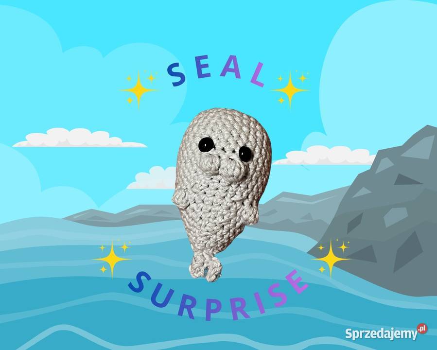 Blind box foczka na szydełku Toruń