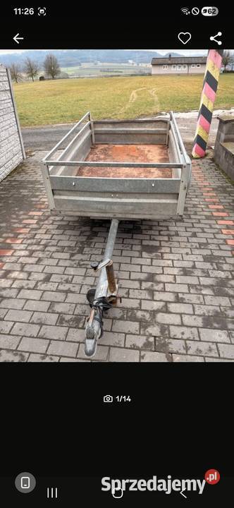 Przyczepka samochodowa 750 Sosnowica