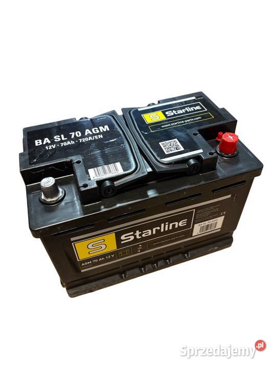 Akumulator 70AH AGM Starline małopolskie Wiśnicz Mały