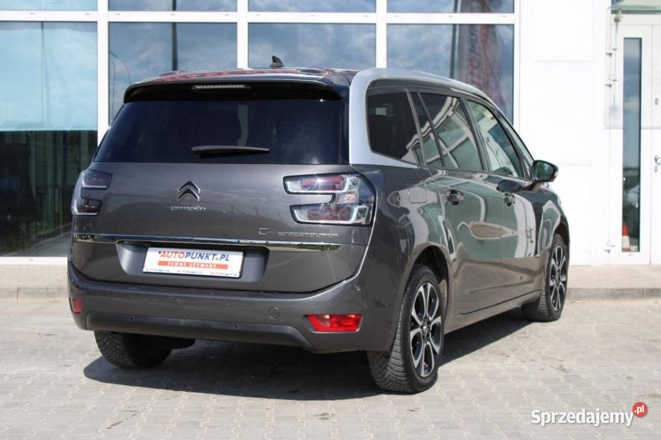 Citroen C4 Grand Picasso 2020r 7os ACC Masaże nieuszkodzony Gdańsk
