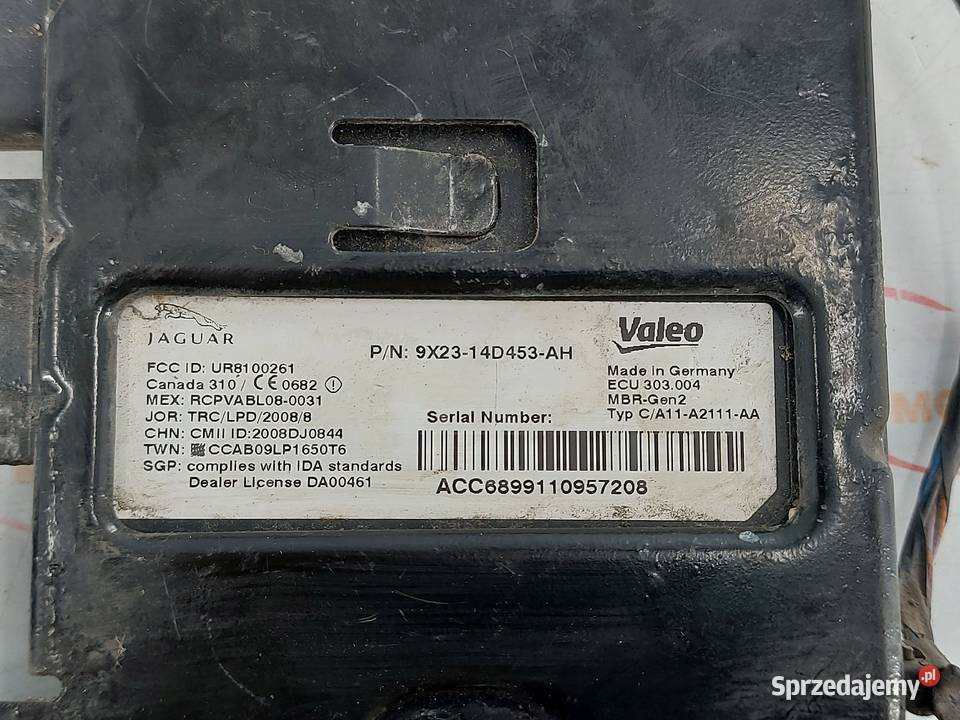 JAGUAR XF I X250 11r 9X2314D453AH moduł martwego Czujniki Kielce