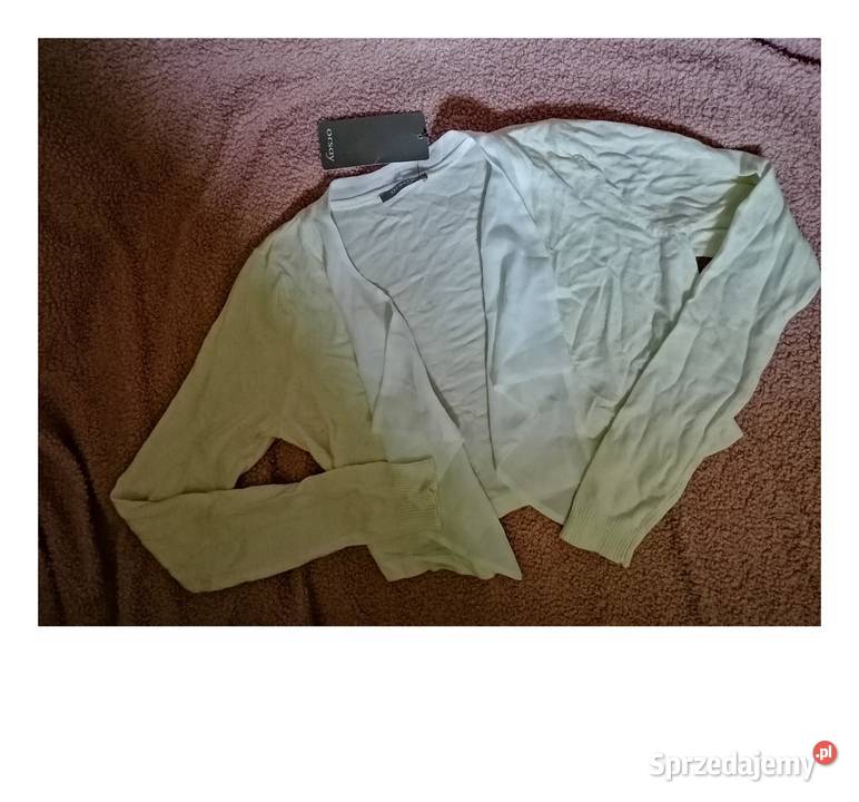 Orsay NOWY sweter sweterek narzutka crop bolerko Rozmiar 34(XS) Leszno sprzedam
