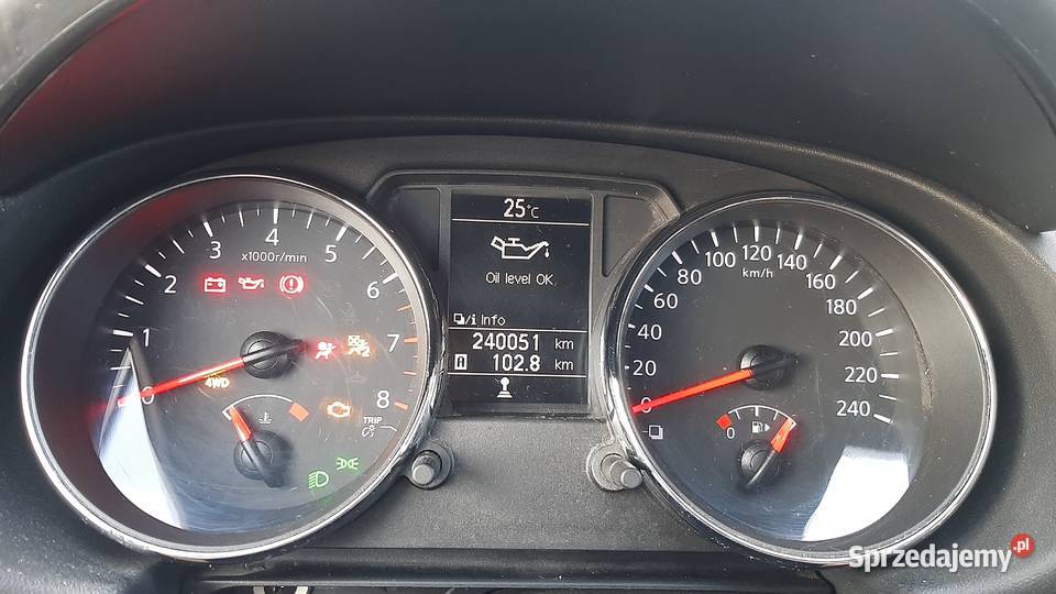 Nissan Qashqai2 4x4 7osobowy benzyna20gaz TEKNA małopolskie Gorlice