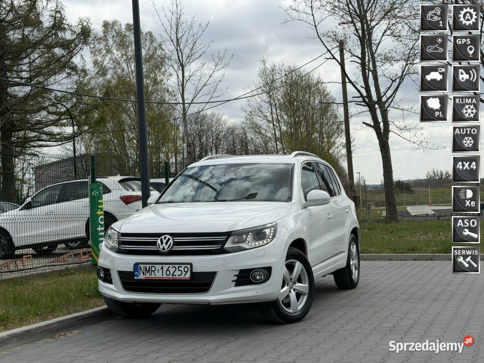 Volkswagen Tiguan 20 TDI 140 LED 120 Nawigacja automatyczna warmińsko-mazurskie Mrągowo