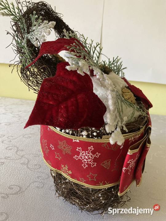 Stroik Bożonarodzeniowy Świąteczny HandMade śląskie Czerwionka-Leszczyny
