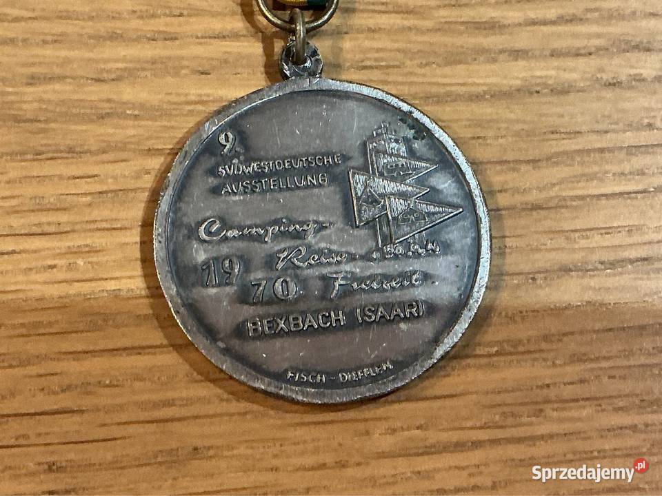 Stary Medal Order 1970 Niemcy Nowa Sól