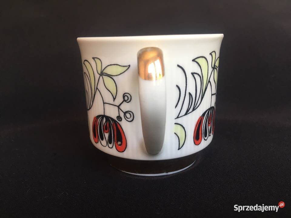 PRL stara filiżanka Chodzież Porcelana i szkło Kołobrzeg