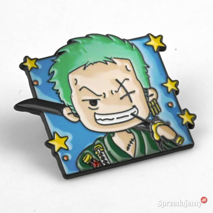 Roronoa Zoro 6 Metal Przypinka One Piece Szczecin