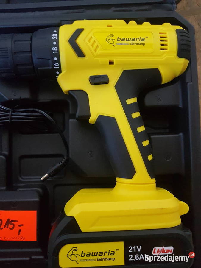 WKRĘTARKA BAWARIA GERMANY CD2003 2x21V 50NM Głogowa sprzedam