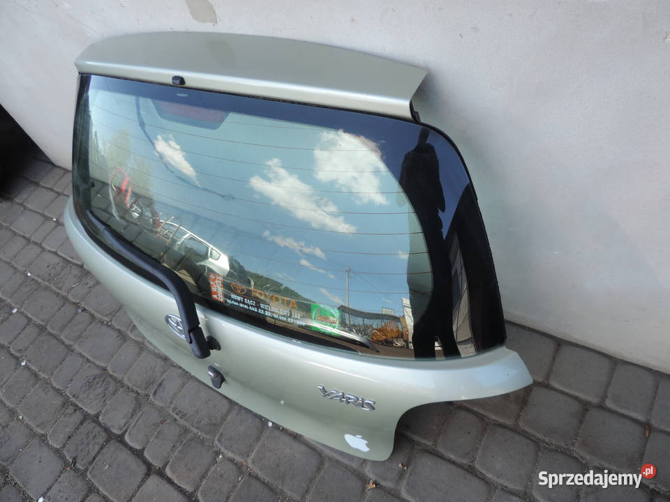 KLAPA BAGAŻNIKA TOYOTA YARIS I 6Q2 HB Klapy bagażnika małopolskie Nowy Sącz