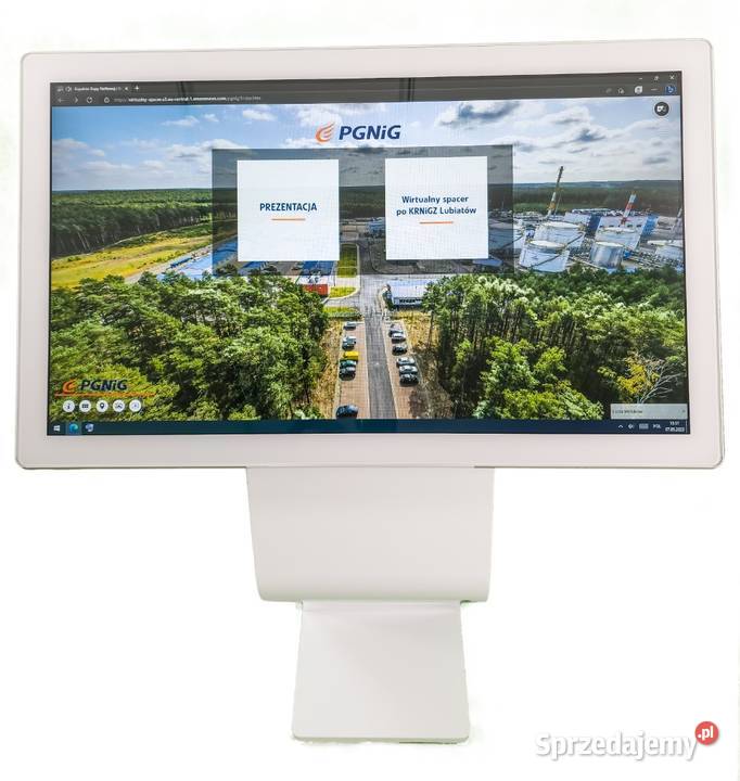 Infokiosk Multimedialny Ekran Dotykowy Na Targi Kraków