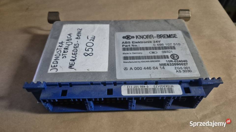 Jednostka sterujaca Mercedes Benz Piotrków Trybunalski