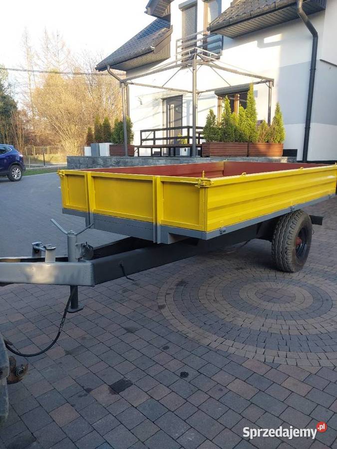 Przyczepa jednoosiowa fabryczna