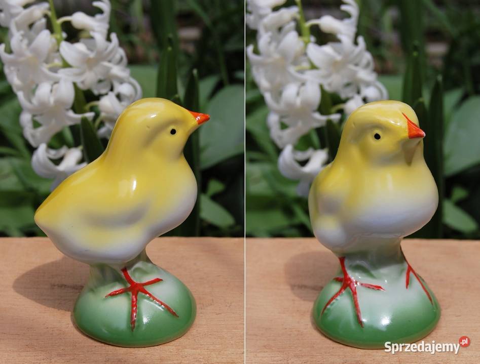 Kurczak pisklak figurka porcelana Ćmielów Lublin