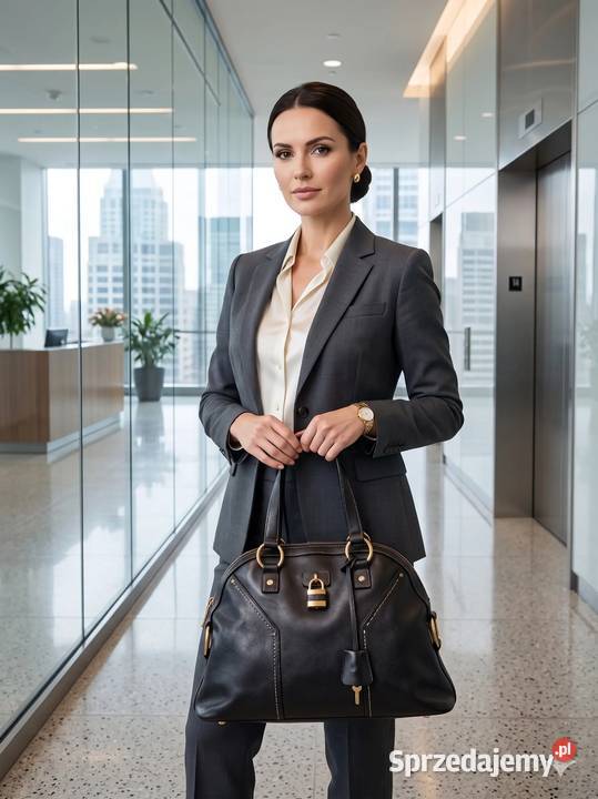 Yves Saint Laurent klasyczny kuferek stan 13cm mazowieckie Warszawa