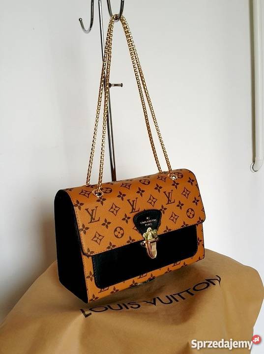 LOUIS VUITTON VICTOIRE MONOGRAM TOREBKA LV brązowy/beżowy Bydgoszcz