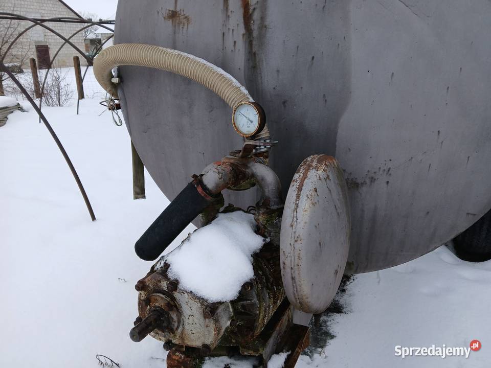 beczkowóz wóz asenizacyjny 9000l Chmielek