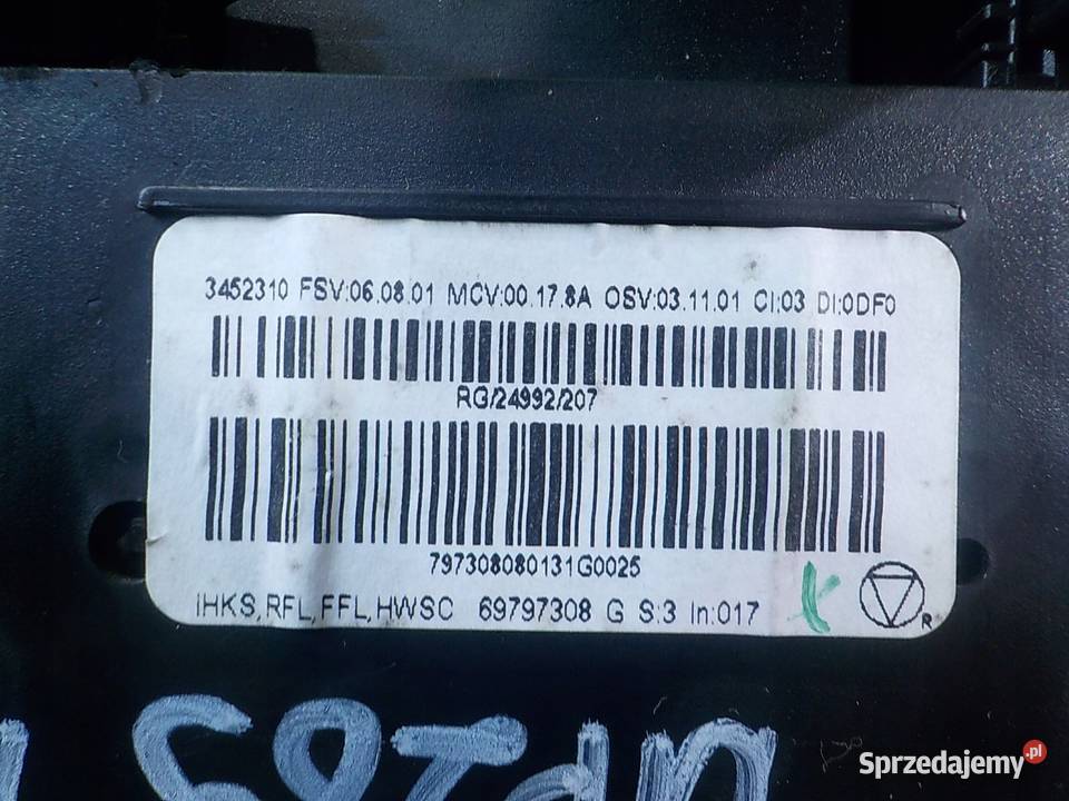 MINI COOPER CLUBMAN I R55 16 B 08r 5D panel Panele sterowania, przełączniki mazowieckie Suków