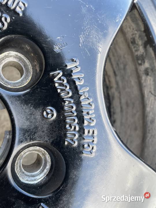 Koło dojazdowe aluminium A2204010502 mercedes s