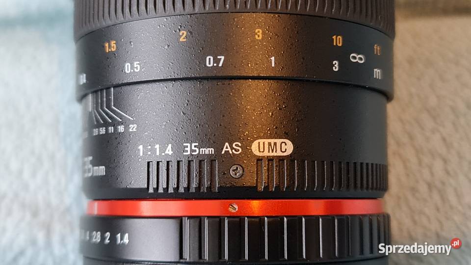 Samyang 35mm F14 ED AS UMC MF pełna klatka Sony Jelenia Góra