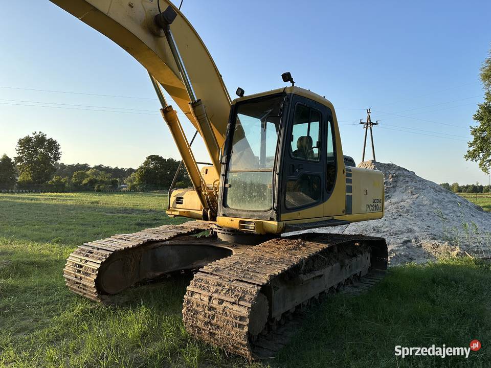 Komatsu PC 210 Koparka gąsienicowa KOMATSU PC Tułowice