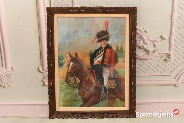 Wojciech Kossak Huzar Wielkiej Armii Kozak Na Kraków