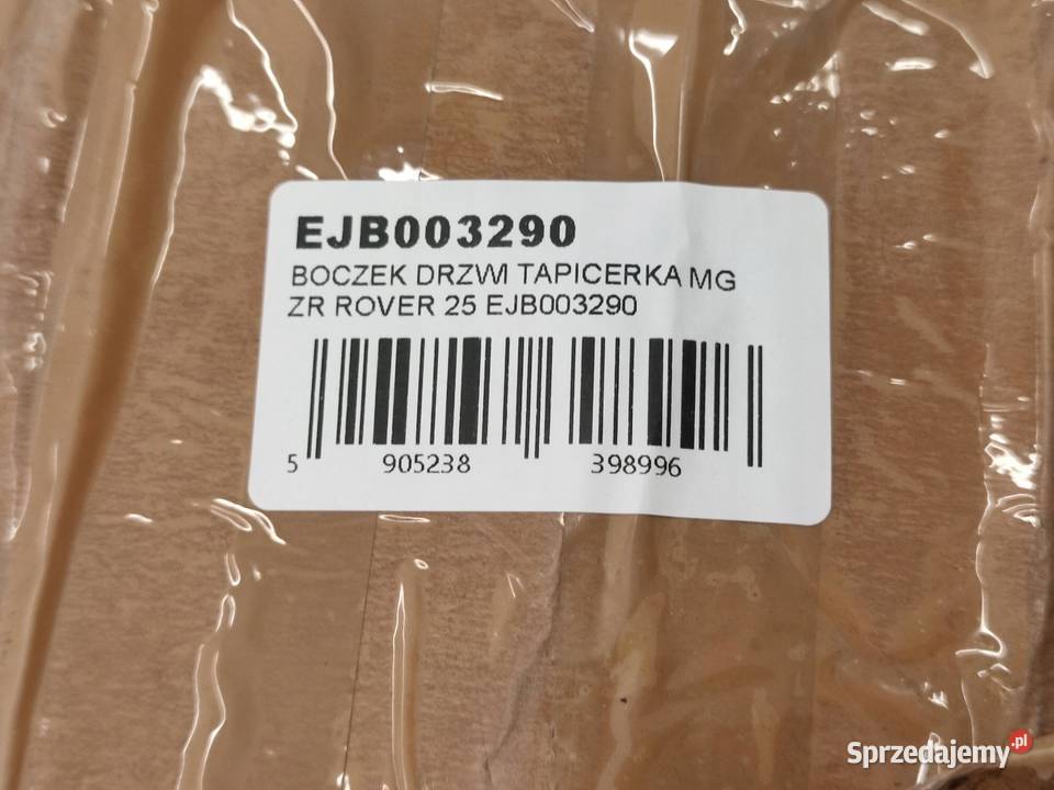 BOCZEK DRZWI LEWY PRZÓD ROVER 25 19992006 NOWY osobowe sprzedam