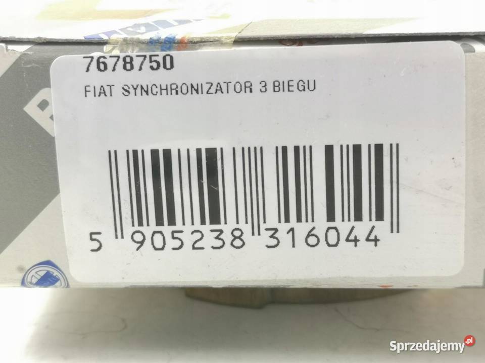 SYNCHRONIZATOR 3 BIEGU FIAT BARCHETTA 19952004 osobowe