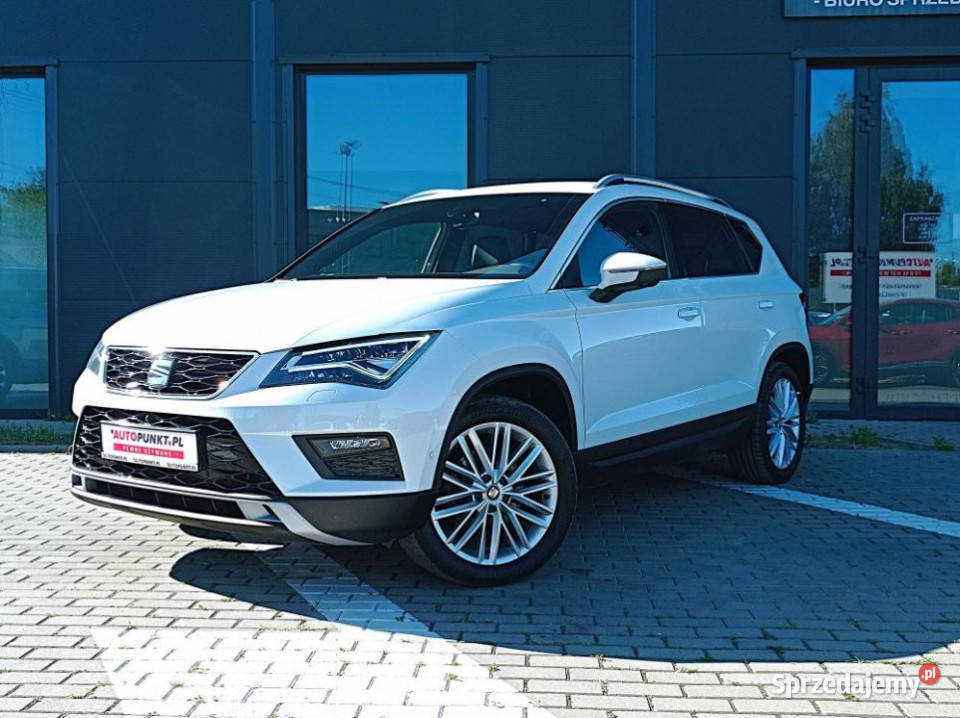 SEAT Ateca 2020r FV23 FullLED Alcantara BLIS Kraków
