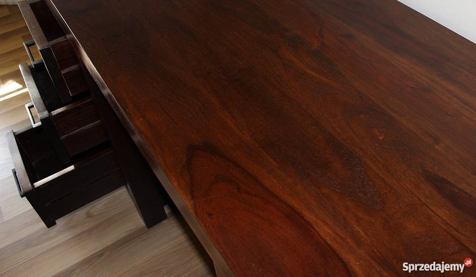 Biurko kolonialne drzewo egzotyczne PALISANDER 150cm Warszawa sprzedam