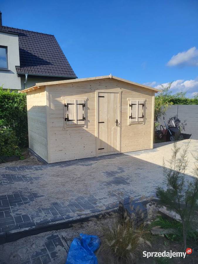 Domek na narzędzia ogrodowy 4x2 montaż w Poznań
