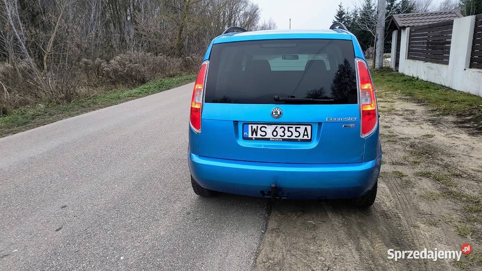 Skoda Rumster 16 B 105 2007 idealna z hakiem Siedlce