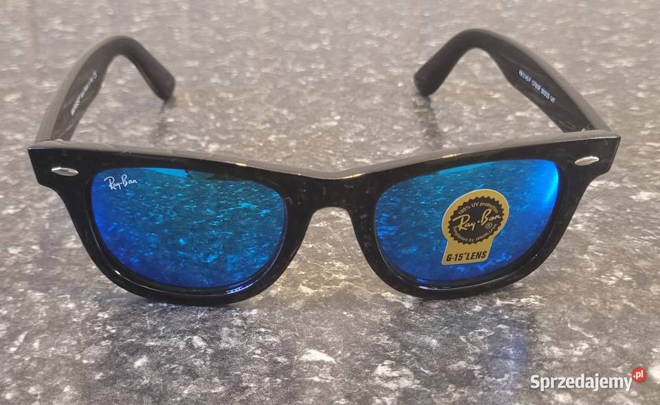 Okulary przeciwsłoneczne RayBan w czarnym opolskie
