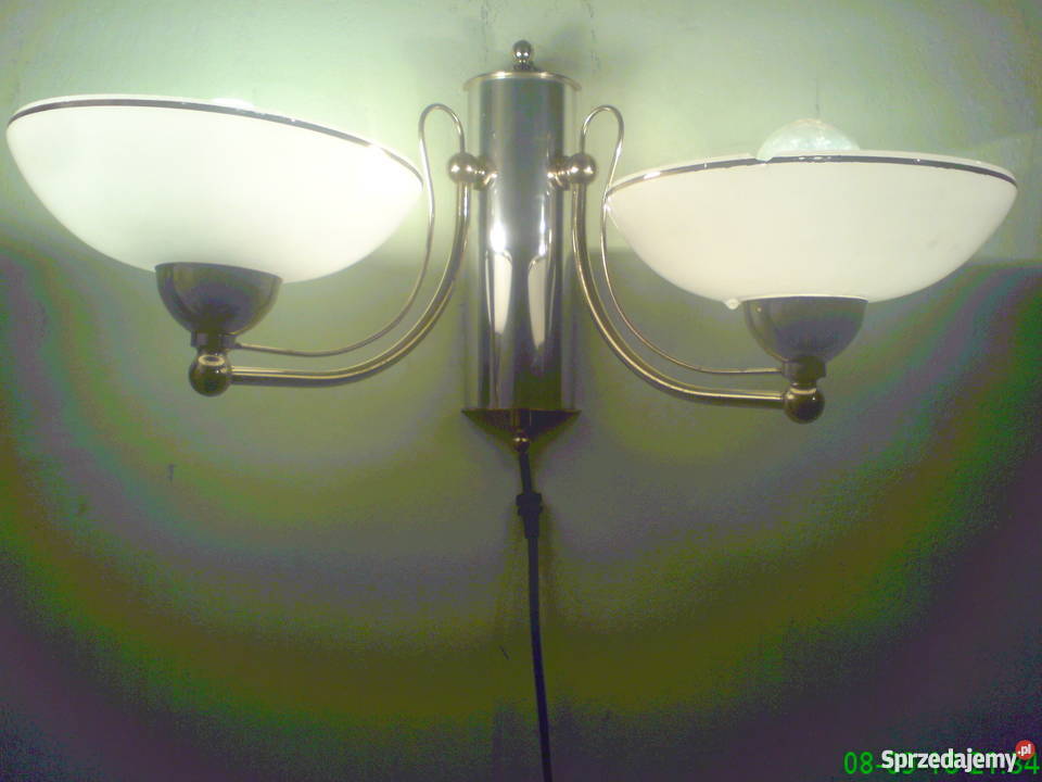 Kinkiet złoty 2 ozdobny inny kolor Łódź sprzedam