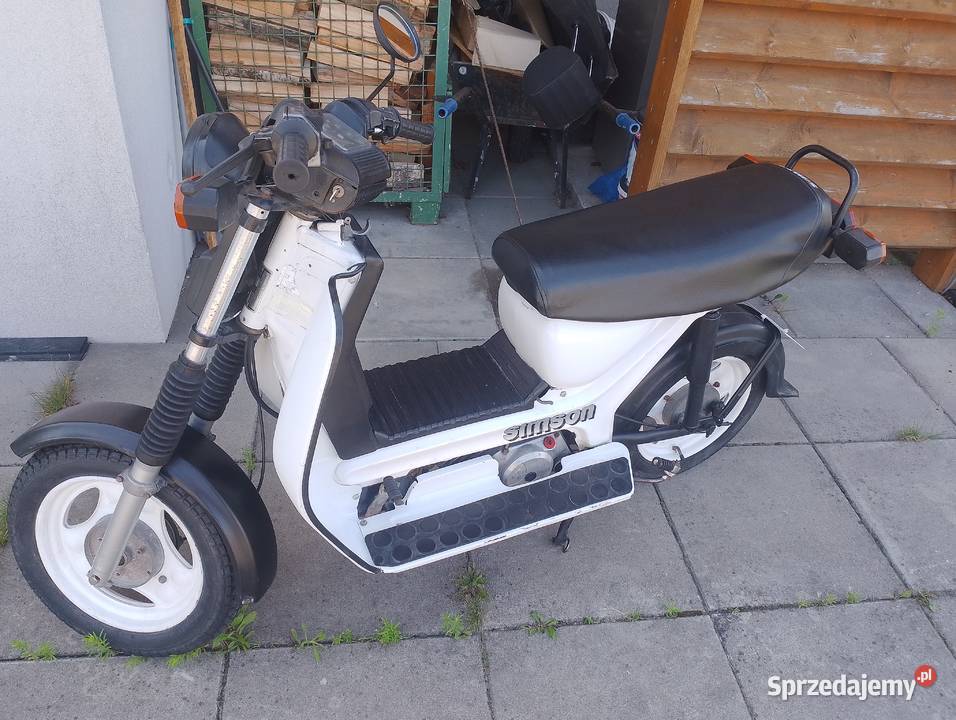 Simson sr50 skuter 1991 16000km Motocykle, skutery, quady